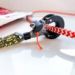 gancio di apertura con grillo in fibra di dyneema
