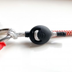 strofinaccio tessile in dyneema con terminazione a osso di cane
