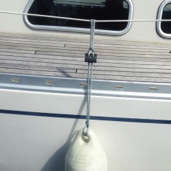 Adjustable fender cleat for boats | T-bat®