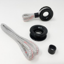 composant de la block loop, loop textile dyneema et anneau à friction