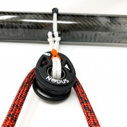 Cinghia del boma regolabile con chiusura a T in dyneema