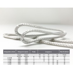 Textil-Loop Dyneema® hohe Belastung - L HL®