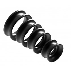 Anello guida per scotta e scotta con occhiello extra-largo | C-Tech XL in carbonio