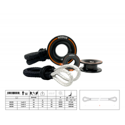 Adjustable and lockable loop for friction ring| Lock-B®