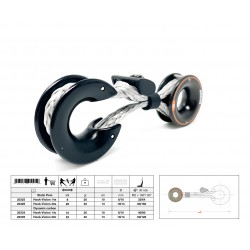 opening violin pulley | Textile-Hook® 2/1