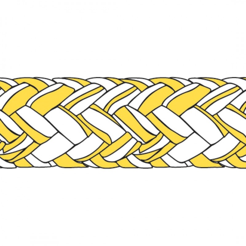 Ecoute âme mixte Dyneema® surgaine Polyester HT