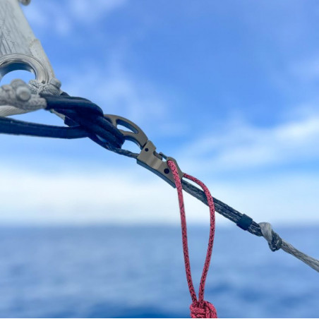 Load release spinnaker snap hook Speed-drop® | Nodusfactory-Sail