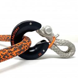 Hook textile haute résistance FrD 20 Nodus Factory pour écoutes et drisses de 10 à 14 mm